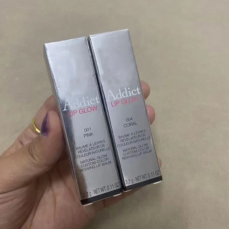 

Совершенно новый светящийся бальзам для губ 001 Pink 004, коралловый натуральный светящийся натуральный цветной Восстанавливающий бальзам для ...