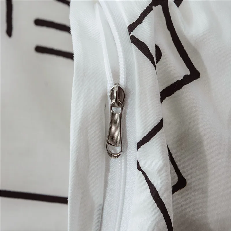 Постельное белье из чистого хлопка простые комплекты постельного белья в