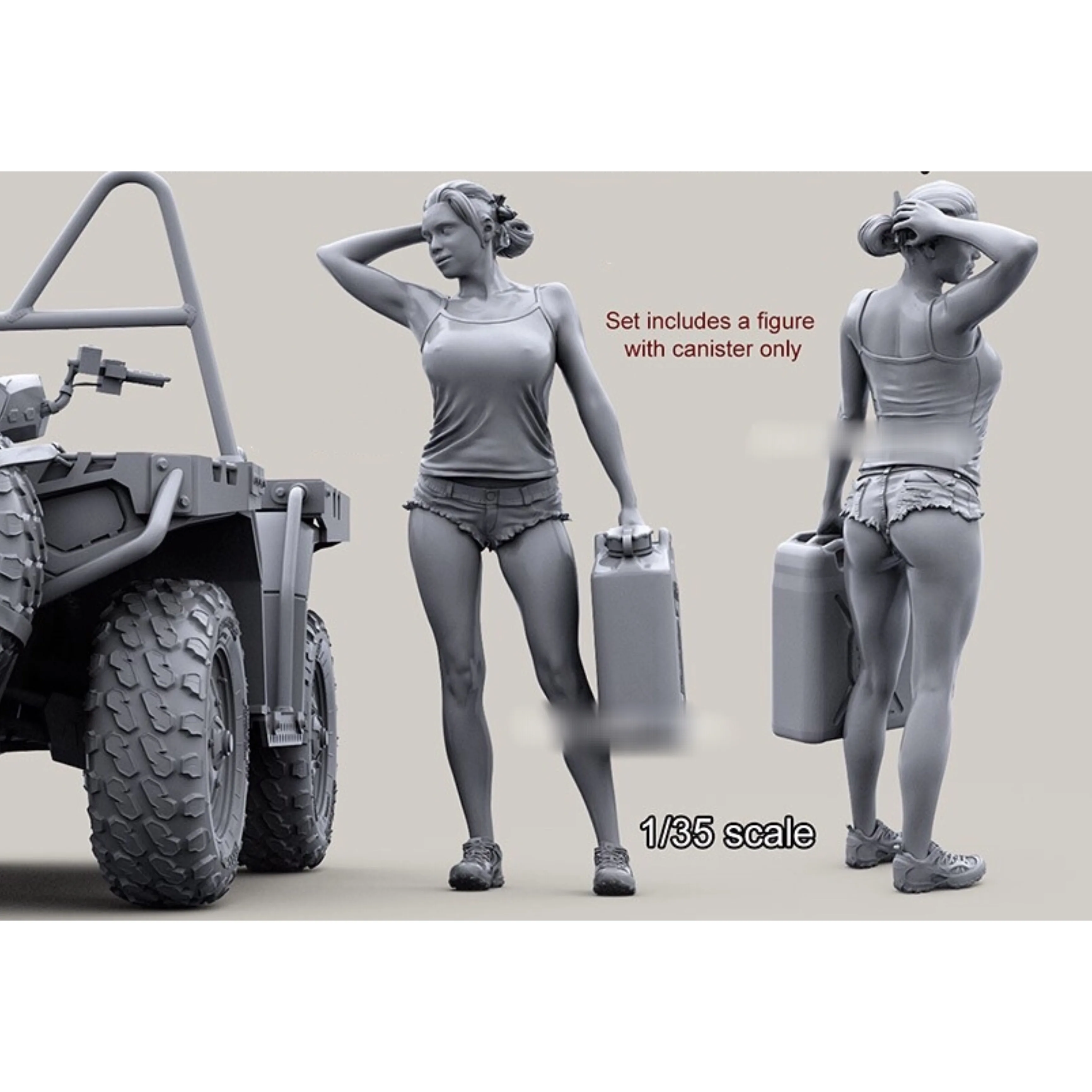 

1/35 фигурка модели из смолы GK, несобранный и Неокрашенный комплект