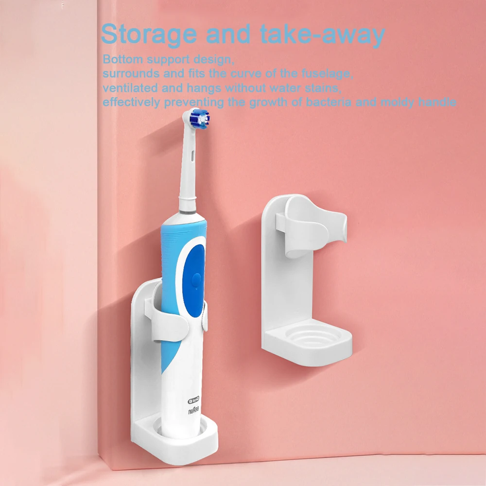 Электрическая настенная подставка для зубных щеток-установленный Не