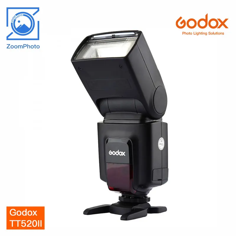 Вспышка для камеры Godox TT520II Внешняя вспышка GN33 433 МГц беспроводной прием Canon Nikon Pentax
