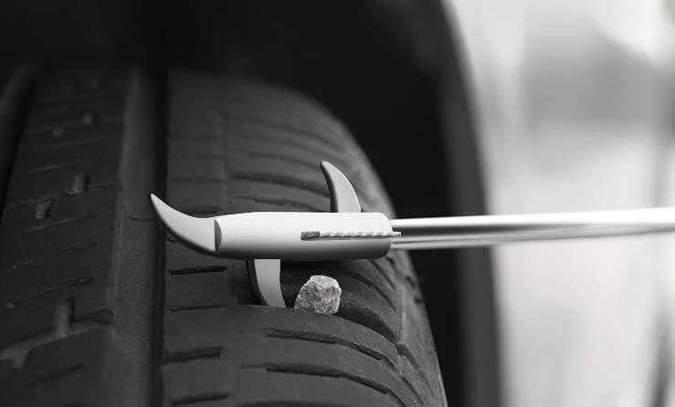 Универсальный очиститель камня для автомобильных шин и мотоциклов канавка