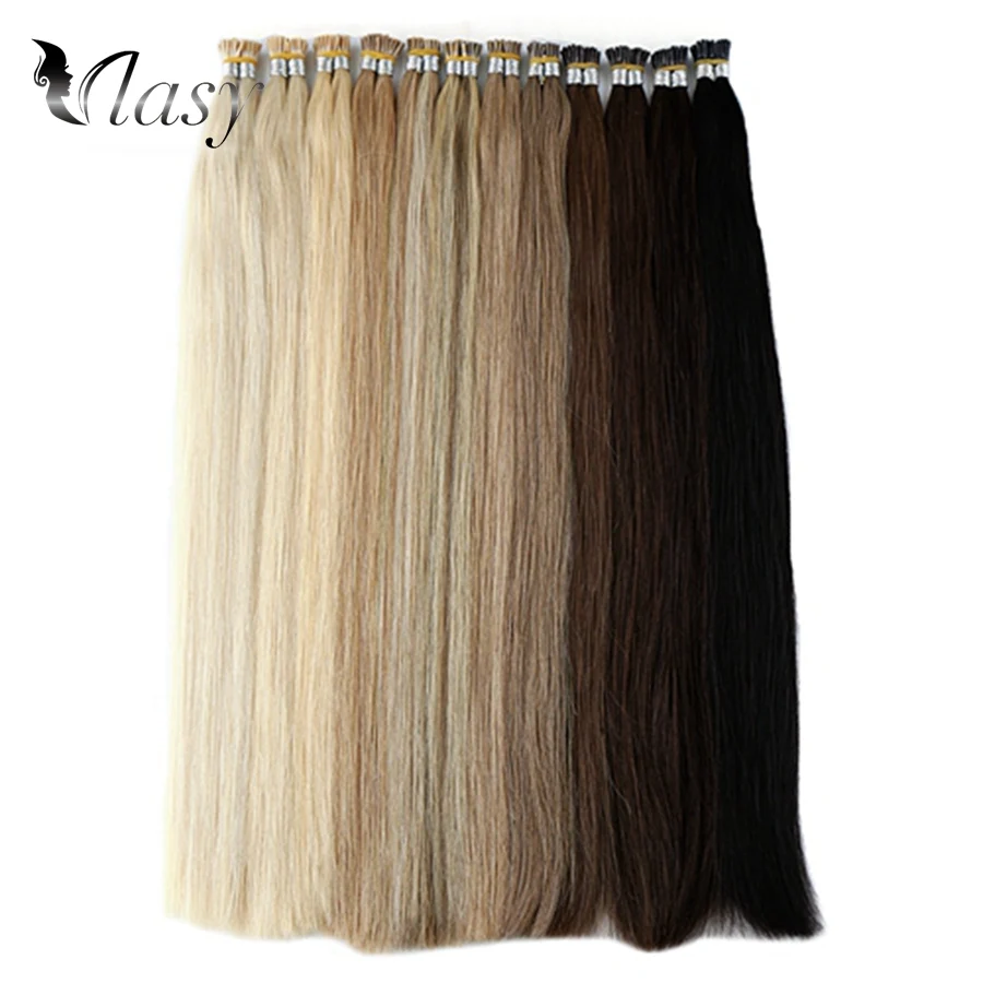 

Vlasy 1g/s I Tip Hair Extensions Remy Fusion Stick Tip Hair Straight Double Drawn Keratin Pre Bonded Human Hair 20'' 28''