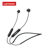 lenovo sh1 neckband wireless bluetooth 5 0 earphone ipx5 waterproof sport headphones mic noise reduction hifi magnetic earbuds
