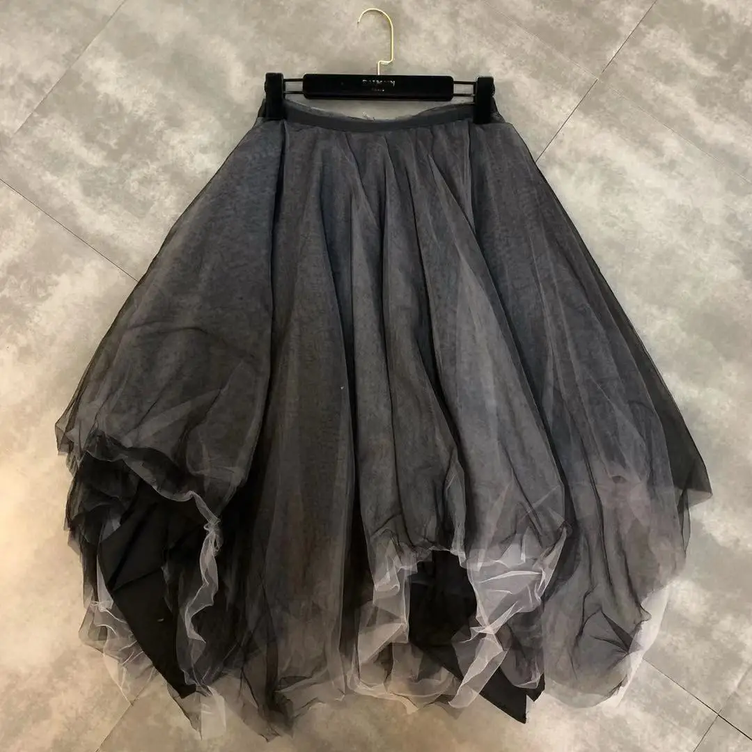 Новинка 2019 года Осенняя тонкая рубашка на пуговицах с высокой талией и длинными