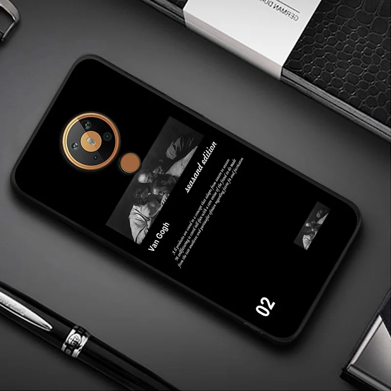 

Fashion Art Oil Painting Phone Case For Nokia 9 7 3.1 2.1 5.1 7.1 Plus Soft Silicone Black Coque Brooklyn Bridge Fundas