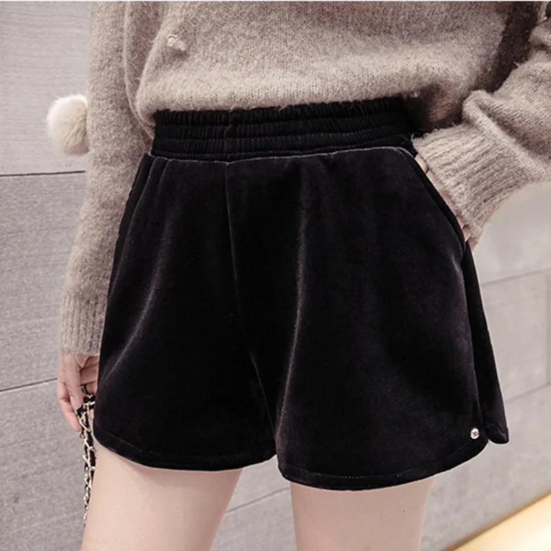 Сетчатые красные с такой же высокой талией тонкие золотые бархатные широкие