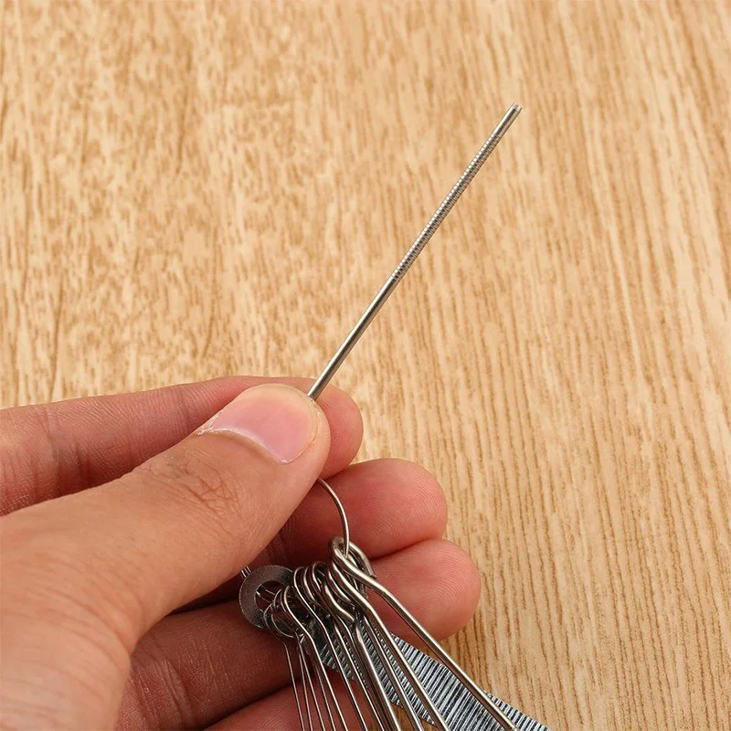 

Portable Slot Nut File Repair Tools Silver Guitar Stainless Steel Saw Rods high quality Guitar Accessories Slotting File Saw Rod