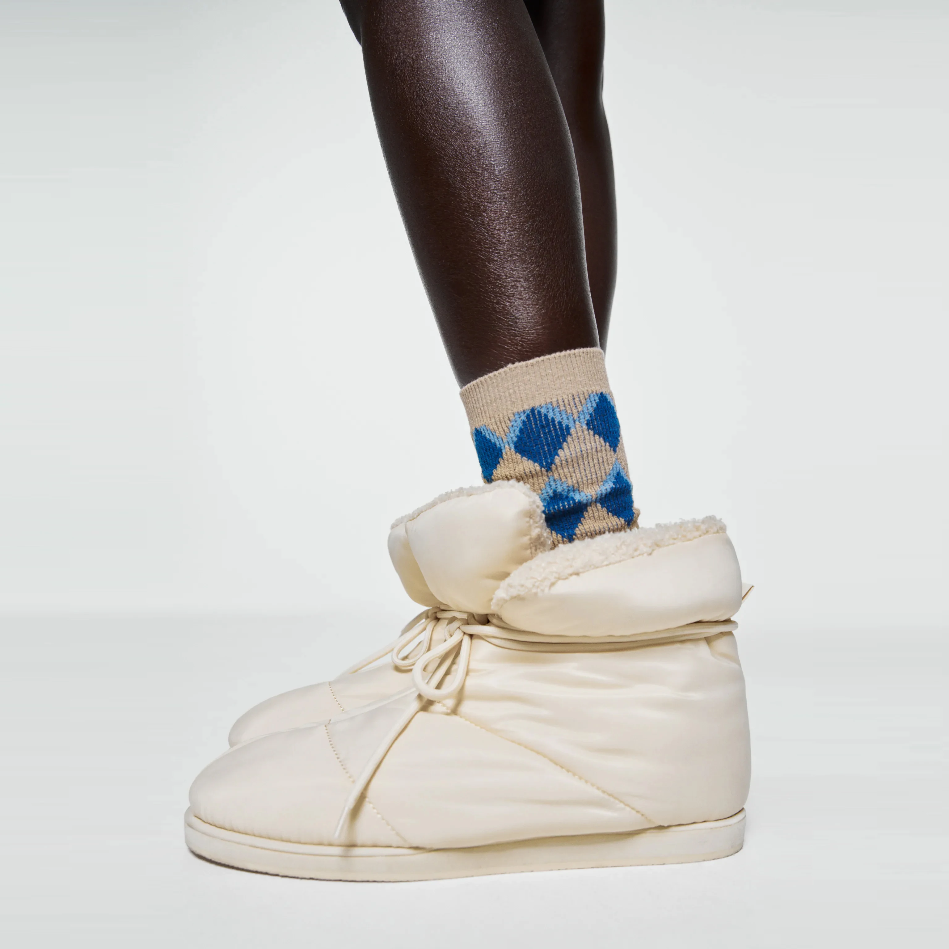 asumer za brand new snow boots women nylon down ankle boots warm winter boots lace up womens boots ins hot flats cotton shoes free global shipping