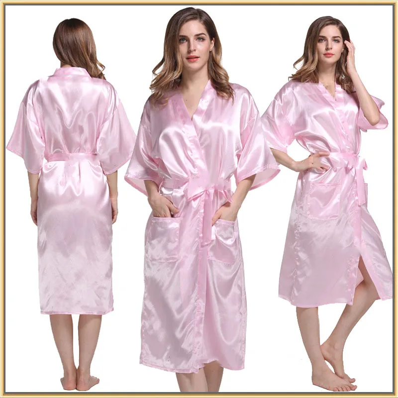 Атласный Свадебный халат для невесты подружки сексуальное ночное платье