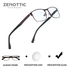 Очки ZENOTTIC мужские с многофокальными линзами, прогрессивные рецептурные фотохромные, для близорукости, с защитой от синего света