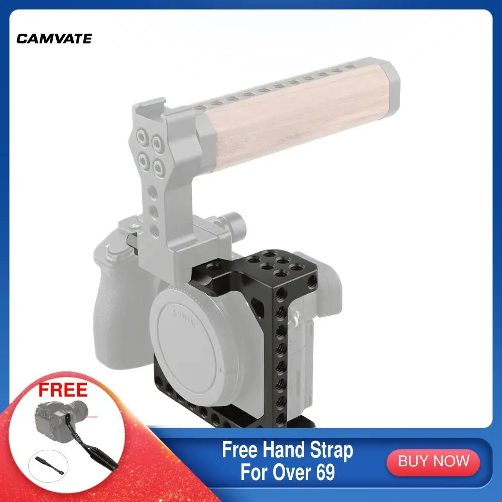 CAMVATE DSLR Камера клетка Риг с Quick Release НАТО Безопасность рельс и 1/4 &quot 20
