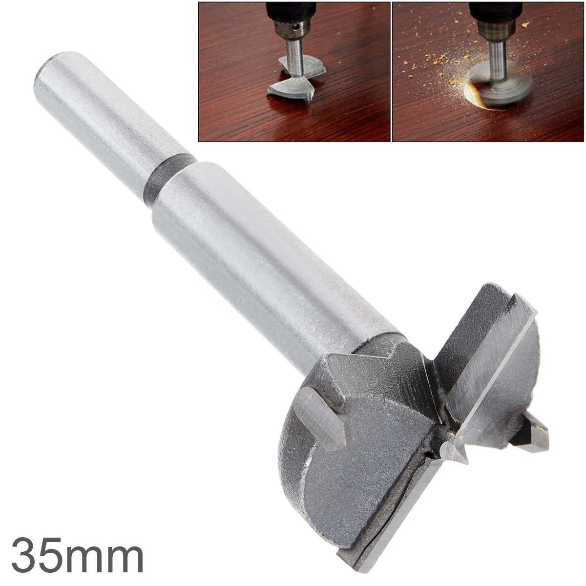 

35mm Tungsten Steel Hard Alloy Wood Drill Bits Woodworking Hole Opener for Drilling on Plasterboard/Plastic Boards /Wooden Board