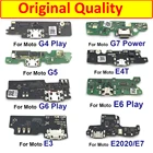 USB зарядное устройство док-станция разъем гибкий кабель для Motorola Moto G30 E6S G4 G5 G8 G6 Play G8 G3 E3 E4T E6 E2020 X4