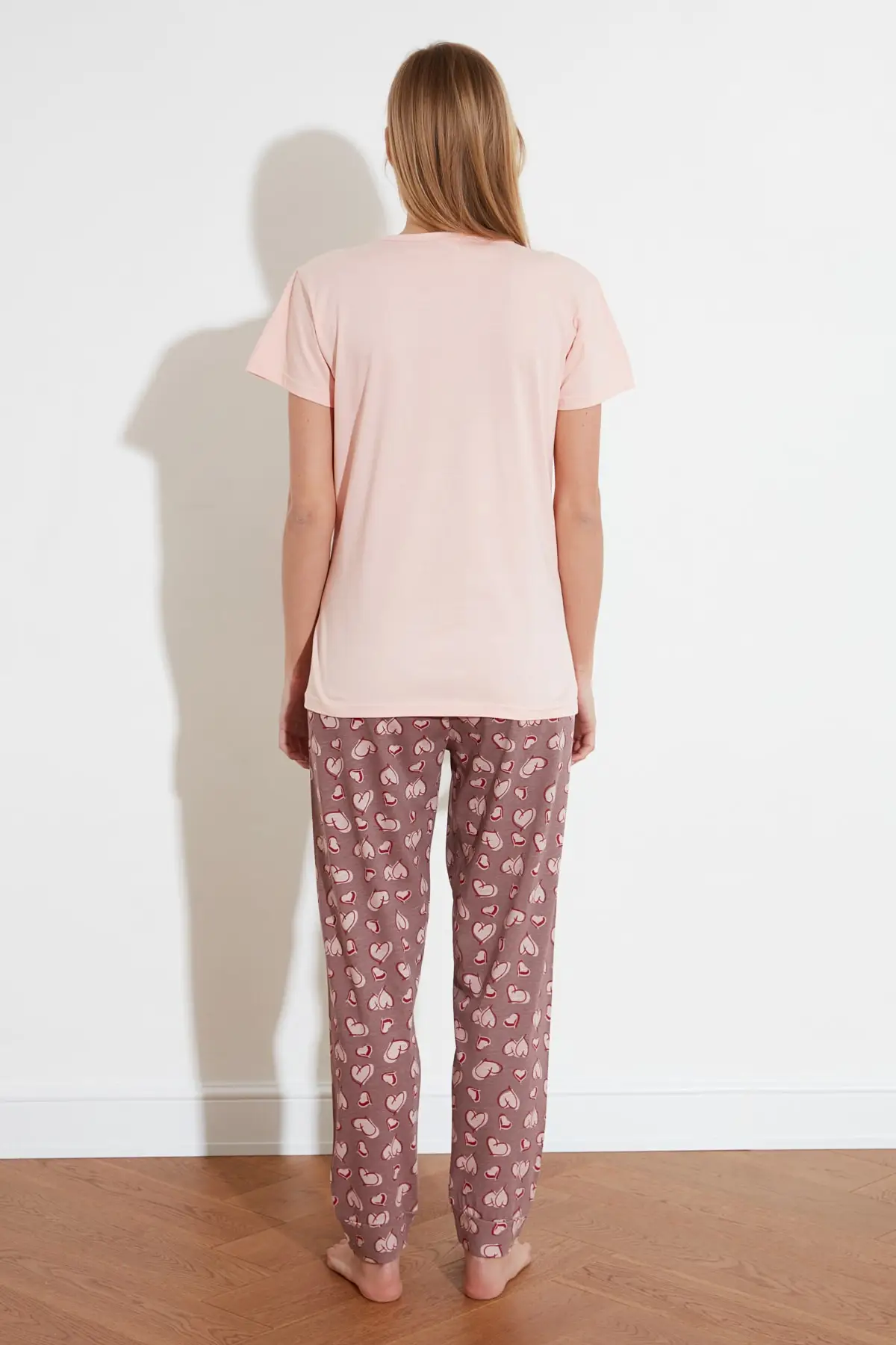 

Trendyol Printed Knitted Pajamas Set THMSS21PT0631