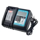 Литий-ионный аккумулятор Makita 18 в, 6 Ач, BL1840, BL1850, BL1830, BL1860B, LXT400, с зарядным устройством, BL1860
