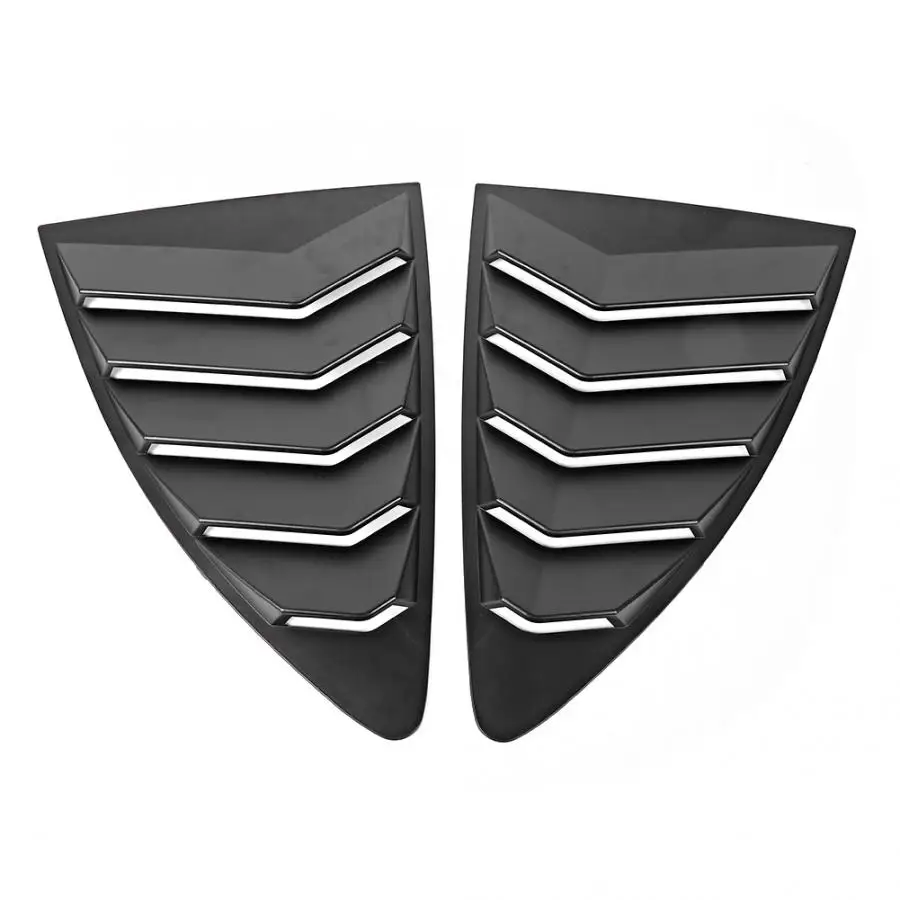 2pcs Side Spoiler Rear Window Louvers Panel Fit for Toyota 86 GT86 2013 2014 2015 2016 2017 2018 2019 Chromium Styling | Автомобили и