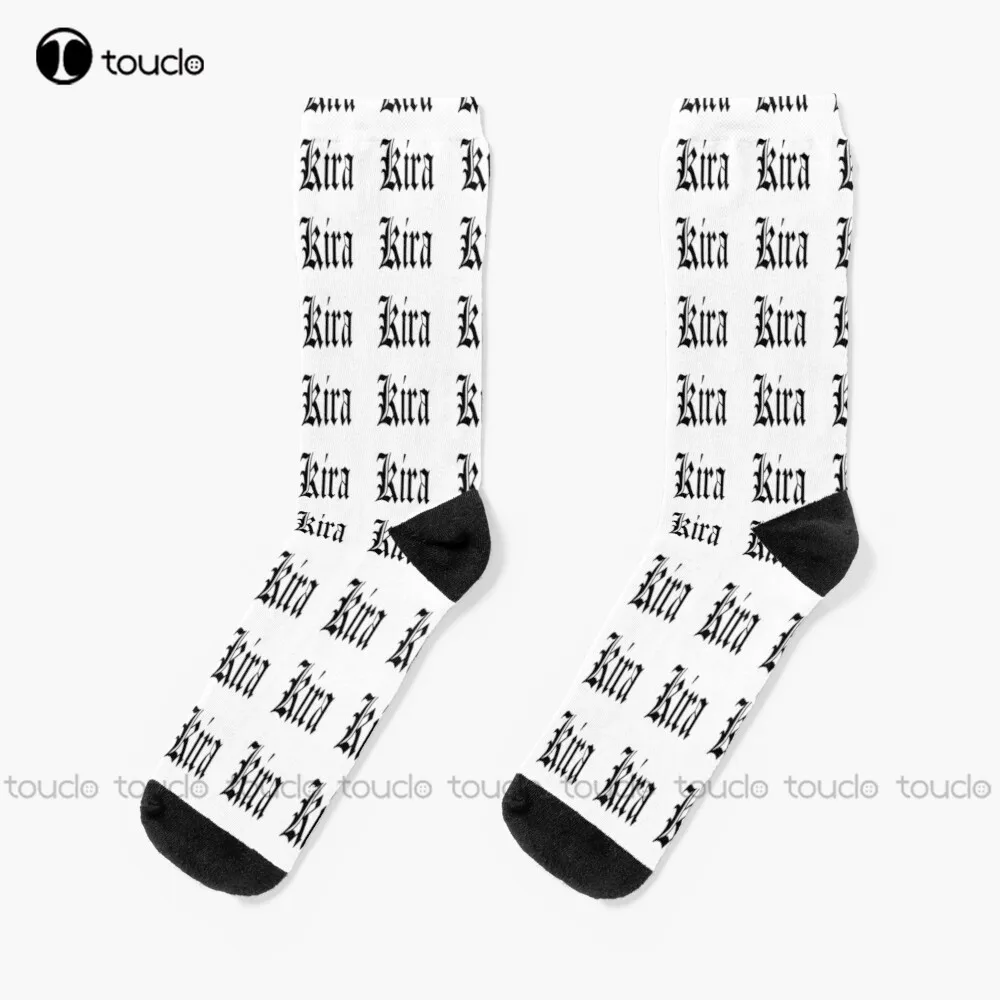 

Copy Of Death Death Note Light Yagami Socks Red Socks Personalized Custom Unisex Adult Teen Youth Socks 360° Digital Printing