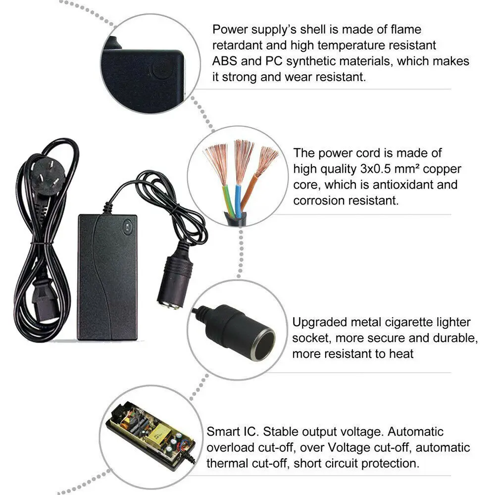 Адаптер питания 240 В переменного тока в 12 постоянного тока|Детали инструментов| |