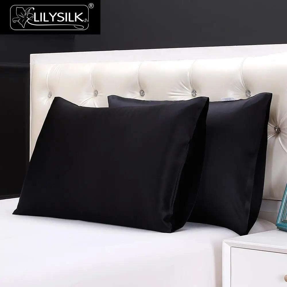 Lilysilk Наволочка шелковая 100% натуральный шелк Mulberry 25 Momme 40x60см 50x70см|long pillowcase|silk