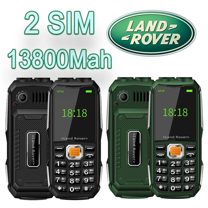 Телефон заднего вида для пожилых людей 2 SIM-карты телефон клавиатура GSM основной