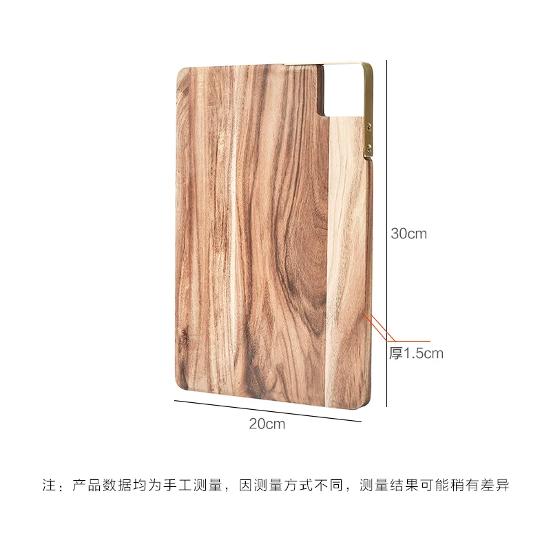 BIL L.F деревянная доска из акации лоток для стейка твердой древесины пиццы