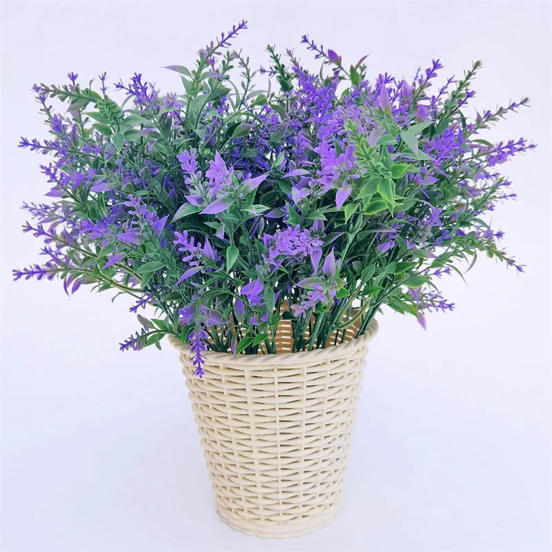 

Имитация лаванды, растение, зеленое растение, украшение для свадебной вечеринки, гостевой комнаты, спальни, товары для Дня Святого Валентин...