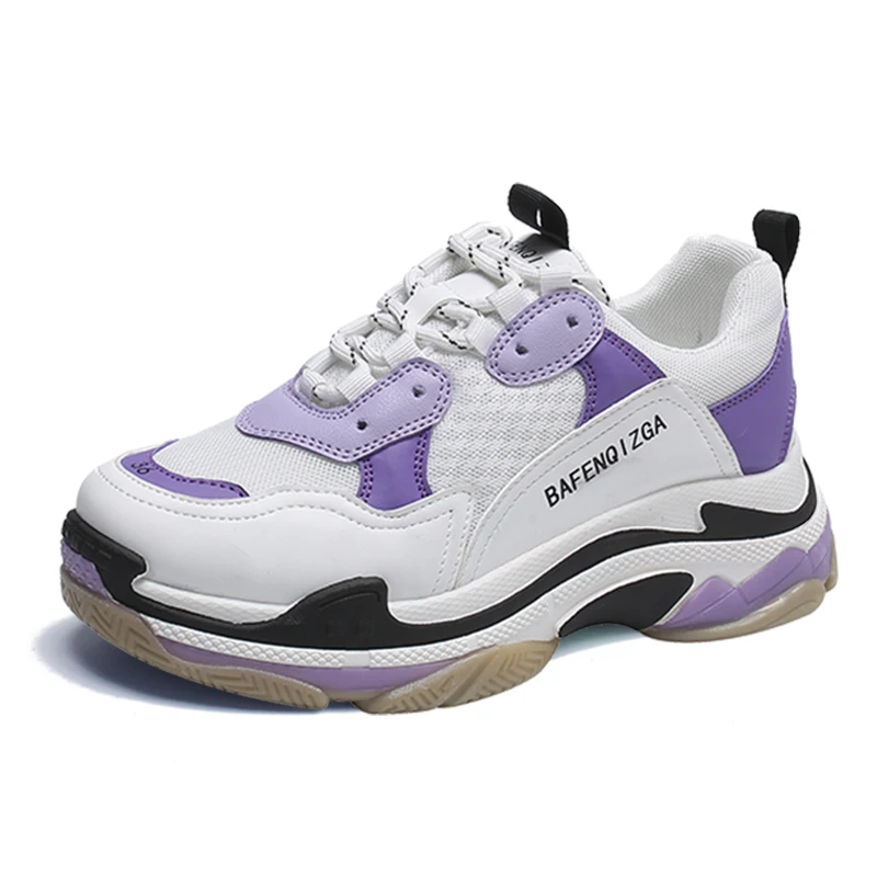 

Women Shoes 2021 Hot White Sneakers Women Platform Shoes Female Trainers Breathable Mesh Chunky Sneakers Tenis Feminino Krasovki