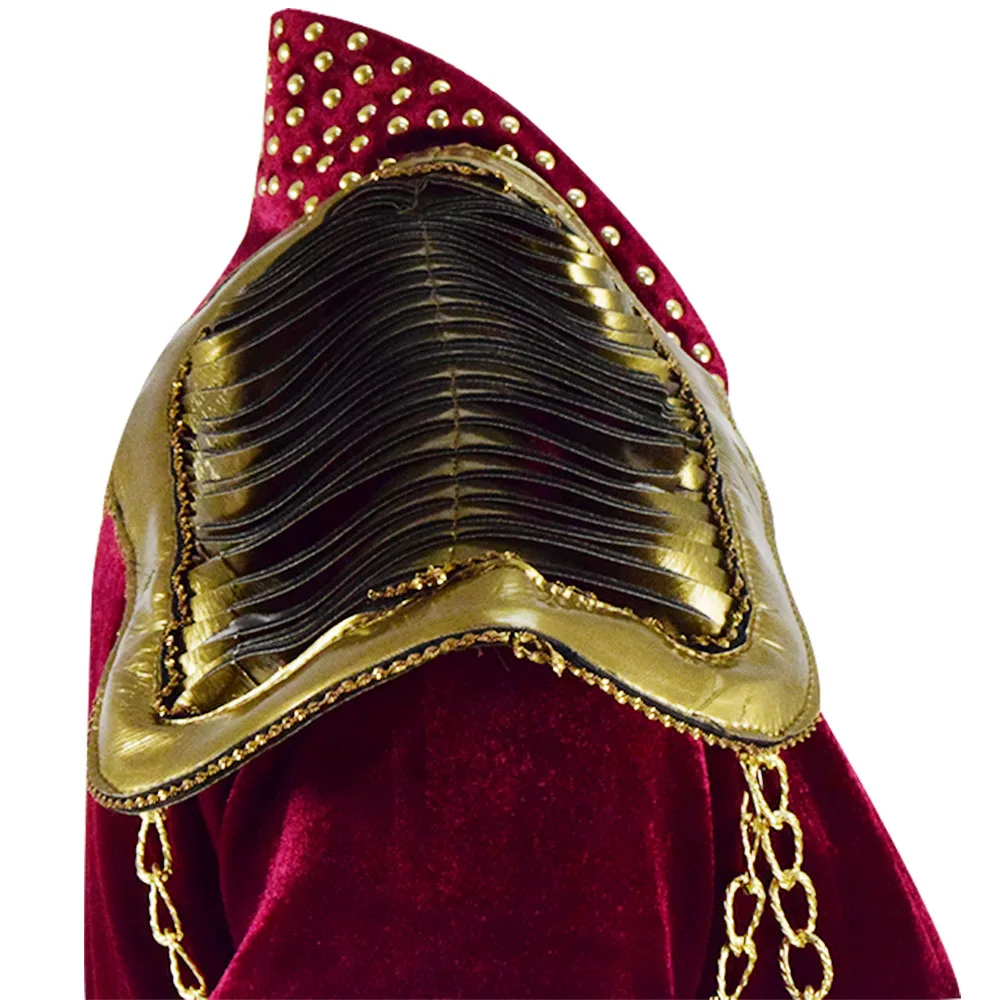 Cossky Cersei Lannister Cosplay Costume Wine Red Velvet Gown Dress Women Throne Costume Full Set Outfit