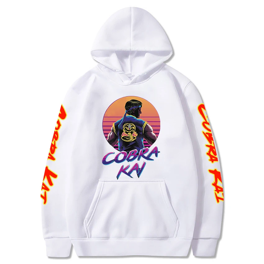 2020 Кобра Кай Karate детские толстовки Мужская толстовка с принтом кобры Kai