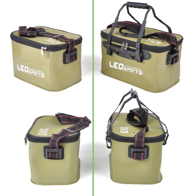 Складная рыболовная коробка рыболовное ведро износостойкая EVA уличная