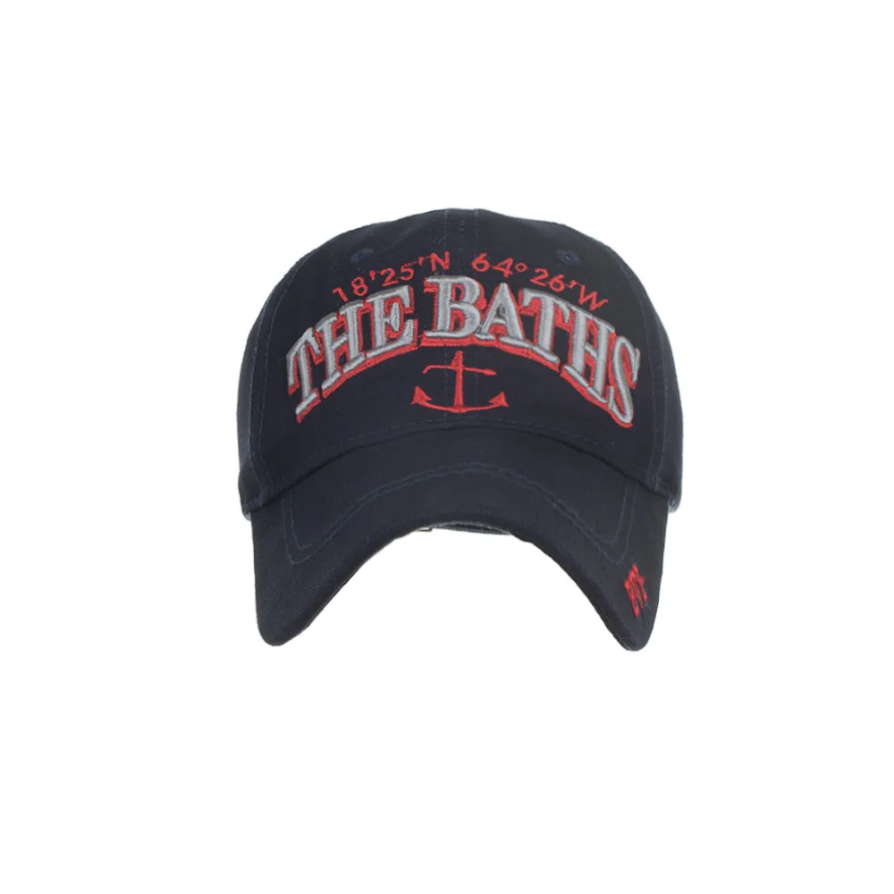 Бейсболка с вышивкой регулируемая уличная воздухопроницаемая бейсболка