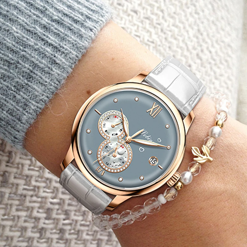 Lobinni 2021 Luxury Women Watches Top Brand  Automatic Mechanical Watch Waterproof Ladies Bracelet Wristwatch Female Clock enlarge
