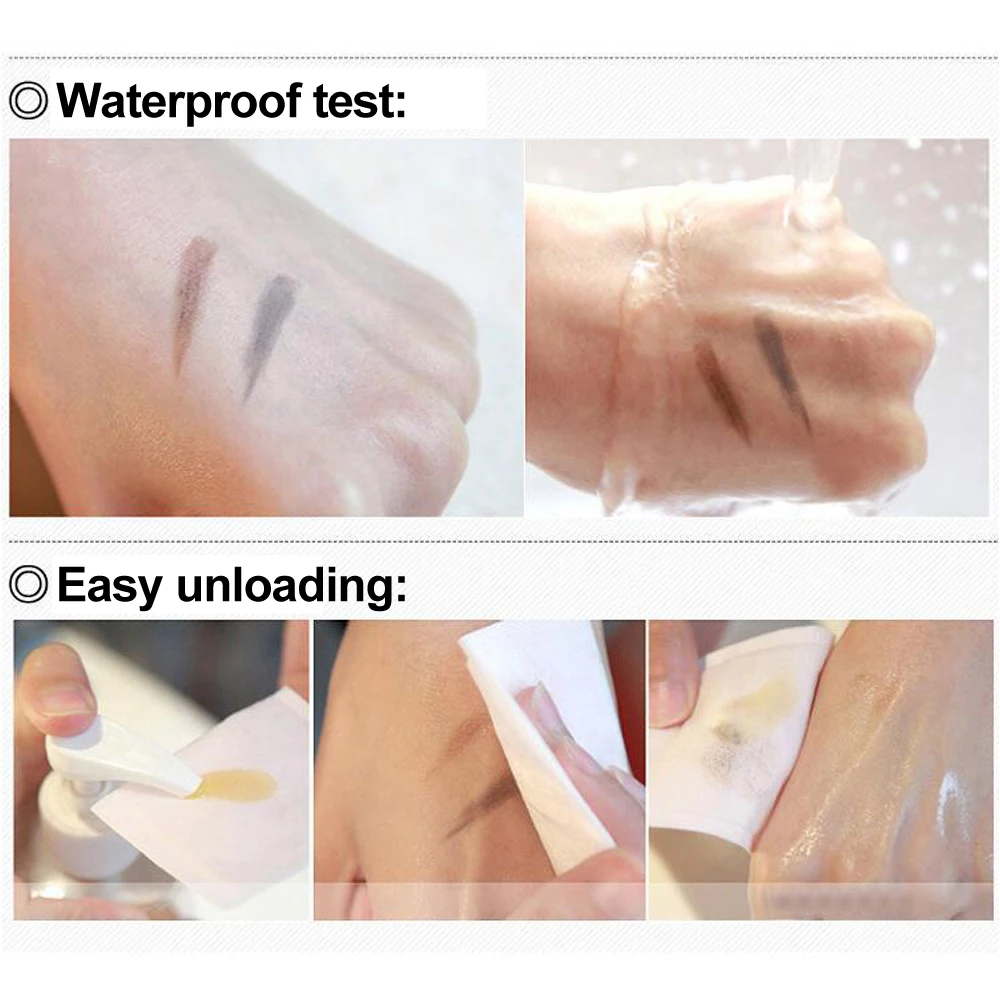 5 видов цветов карандаш для бровей Макияж натуральная долговечная Водостойкая