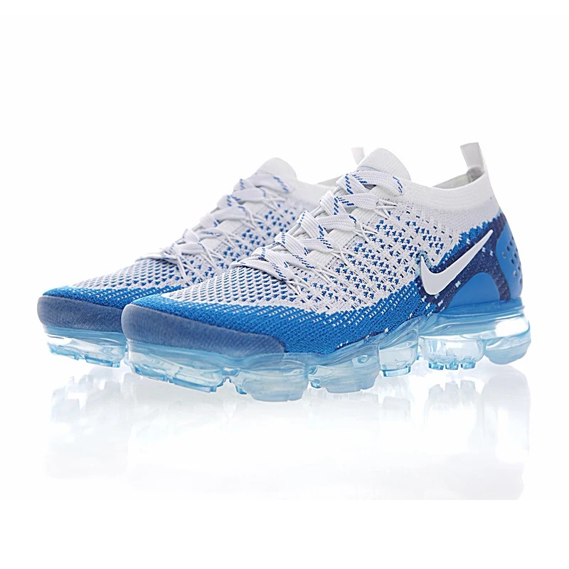 Оригинальные подлинные мужские кроссовки для бега NIKE AIR VAPORMAX FLYKNIT 2 дышащие