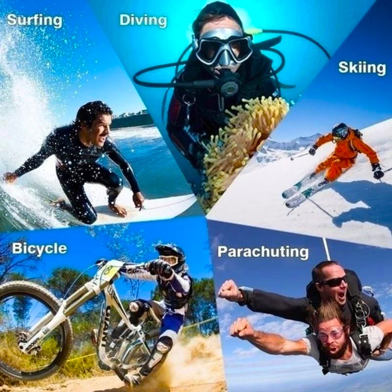 Спортивная Экшн камера Камера открытый возможностью погружения на глубину до 30 м