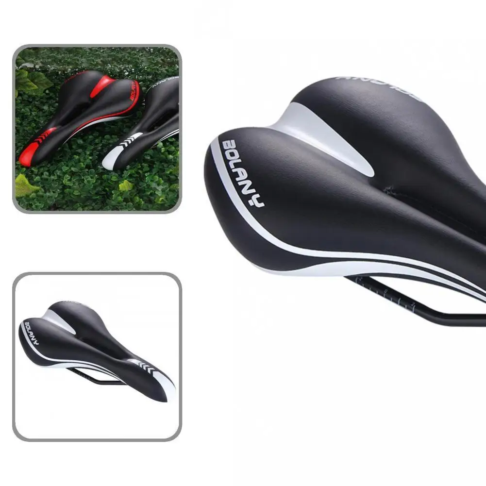 

Polyurethane Durable Ergonomic Shock Absorption Bike Saddle Bike Part Bicycle Saddle High Elastic for Mountain Bike