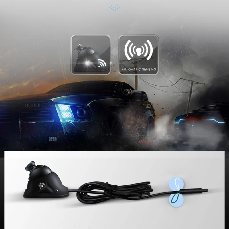 

Car LED Smart Sensor Light Punch-free Universal Right View Blind Spot Camera B36B