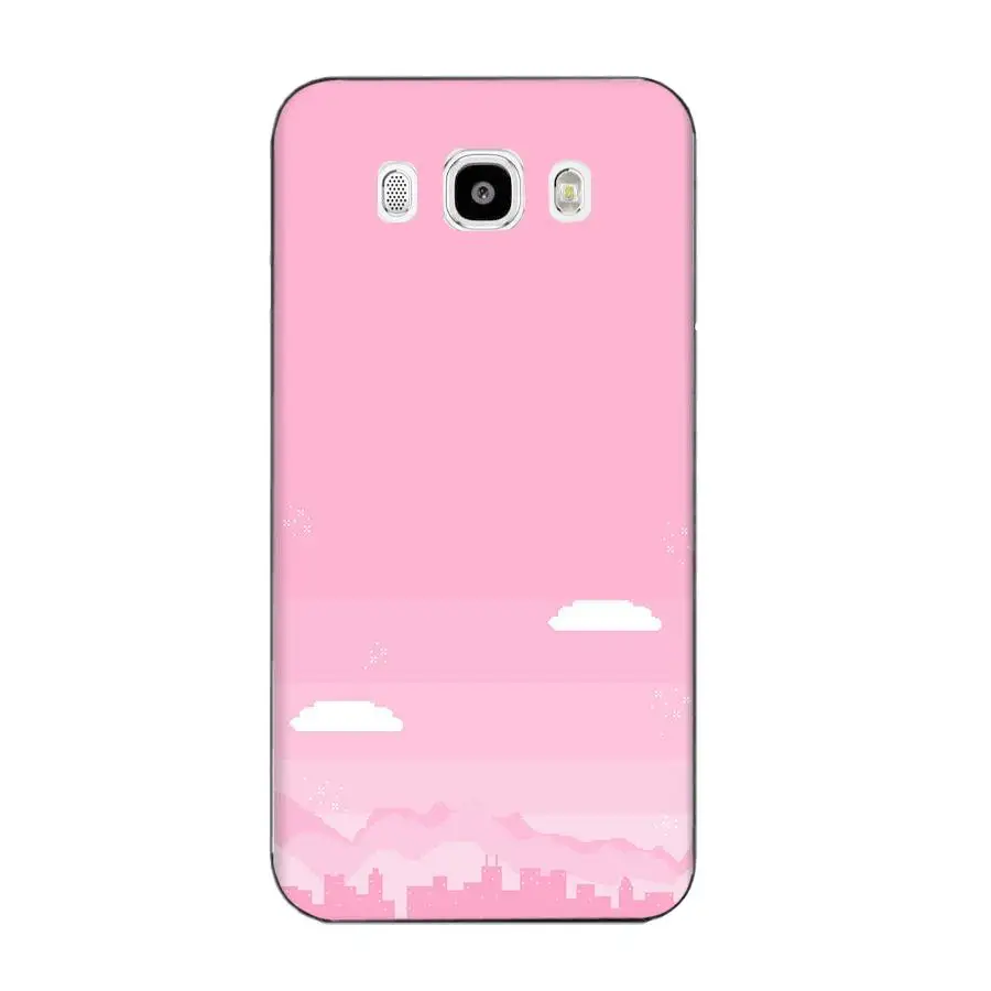 Силиконовые чехлы для телефонов розовая эстетика Galaxy Grand A3 A5 A7 A8 A9 A9S On5 On7 Plus Pro Star