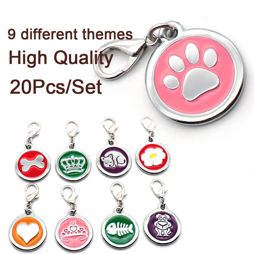 Бирка для собак с гравировкой на заказ аксессуары ошейника персонализированная