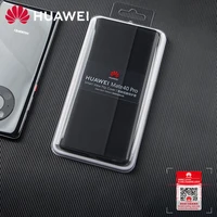 original huawei mate 40 pro case mate 40 case silicone smart cover flip leather 360 shockproof magnetic businessman top quality