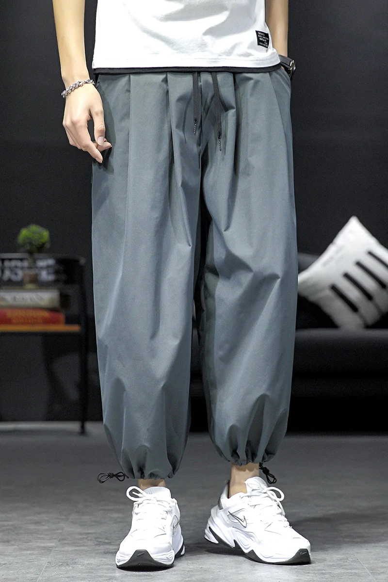 

Autumn Solid Color Oversize Man Pants Plus Size 5XL Fashion Summer Men's Pants Autumn New Casual Male Solid Color Long Pants