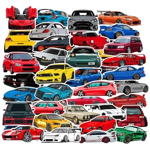 1050100pcs retrofit racing car graffiti stickers motorcycle car skateboard guitar waterproof cool sticker decal classic toys free global shipping