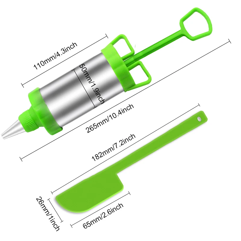 Шприц для глазирования торта со скребком шприцами | Дом и сад