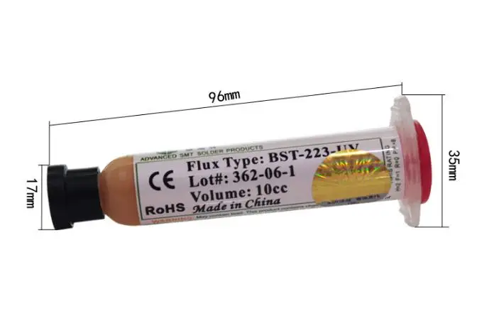 Оригинальный PCB мешок SMD 10cc BGA без свинца сварка Flux BST 223 UV|Сварочные флюсы| |
