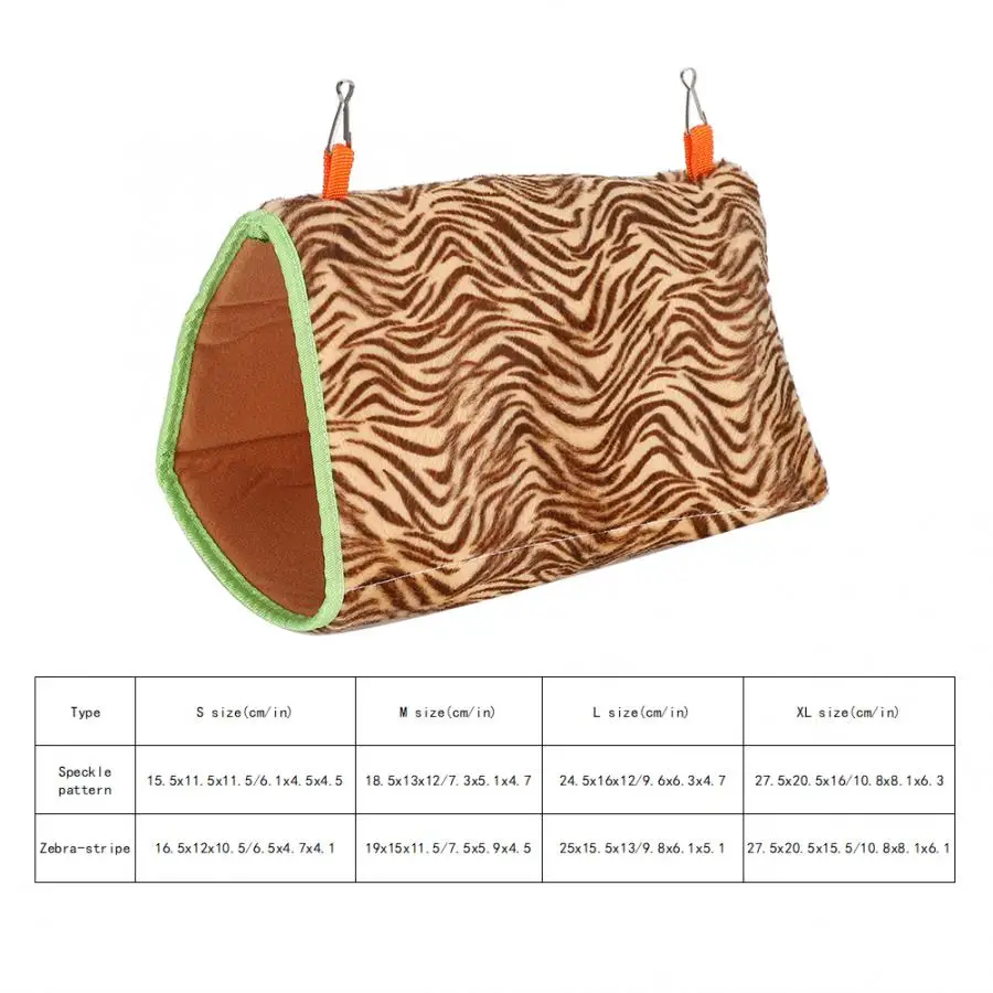 Bird Feeder Cotton Pet Hammock Nest Keep Warm Hanging House for Hamster Sugar Glider Parrot Cage Home Decoration | Дом и сад