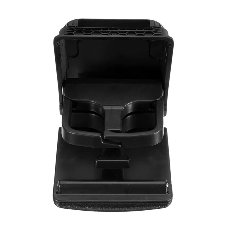 

2018 Black Central Armrest Rear Cup Holder For Jetta 5 Golf 5 6 Rabbit EOS