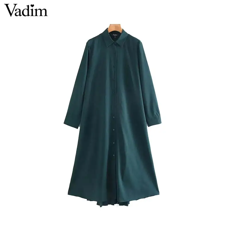 Женское элегантное платье vadim однотонное миди прямое стильное негабаритное