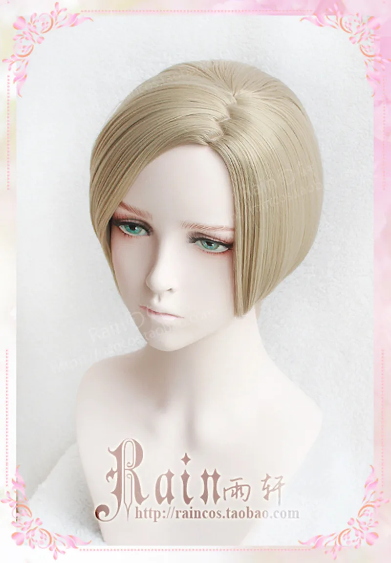 P5 Persona 5 Anne Takamaki Long Curly Linen Cos Hair With 2 Clips On Ponytails Heat Resistant Cosplay Costume Wig |