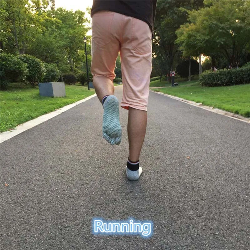 

1 Pair New High Quality Comfortable 5 Toe Cut Resistant Socks Non Slip Yoga Stockings Hiking Running Climbing Arefoot Socks